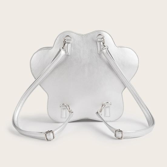 Cat Paw Ita Bag Pin Doll Display Backpack Transparent Pouch Backpack for Cat Lover Gift Street Daily Outings