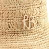 Raffia Necklace Hat European and American Chain Straw Hat RB Design Raffia Bucket Hat Hand Hook Sun Hat