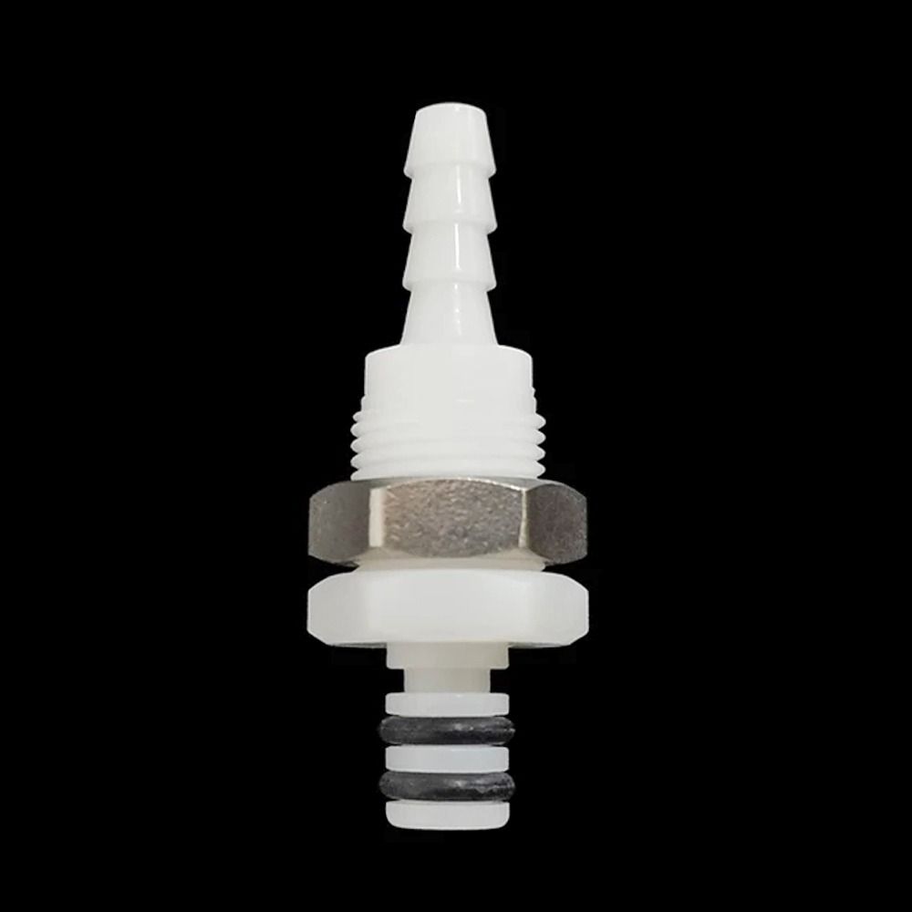 1Pcs Quick Shut-Off Hose Joint Tube Connector Quick Coupler Hose Barb Valved For Hose Pipe Tube