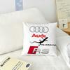 Rennwagen Kissenbezug Wohnzimmer Kopfteil Schlafzimmer Büro Kissen Kissen Sofa Nickerchenzeit Audis-ES Logo Kissenbezug