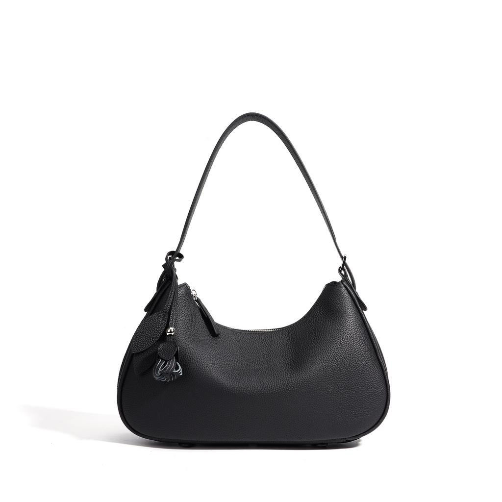2026 New Arrival Women Crescent Underarm Bag Niche Minimalist Candy Color Single Shoulder Handbag Purse