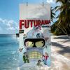 Funny Cartoon F-Futurama Towel Drying Bath Towel Applicable To Light Swimming Camping Yoga Beach Out