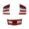For Ford Focus 2 MK2 2005 - 2011 Steering Wheel Trim 3Pcs Steering Wheel Buttons Panel Cover Decoration Sticker Accessories