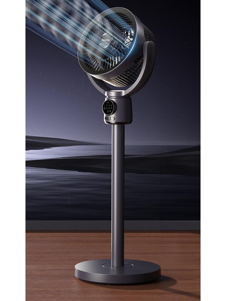 Ventilatore Ricaricabile USB a Doppia Funzione con Controllo Vocale per Uso Interno/Esterno