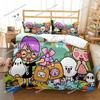 Cute L-Lankybox Bedding Sets 3D Printed Quilt Cover and Pillowcases Foxy Boxy Duvet Cover SingleDoubleQueenKing