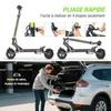 Trottinette Electrique Pliable 10'' Ecran LED 4,5'' 1000W 55km Autonomie 3 Vitesse 45km/h Max Batterie 48V/18,2Ah Scooter Adulte