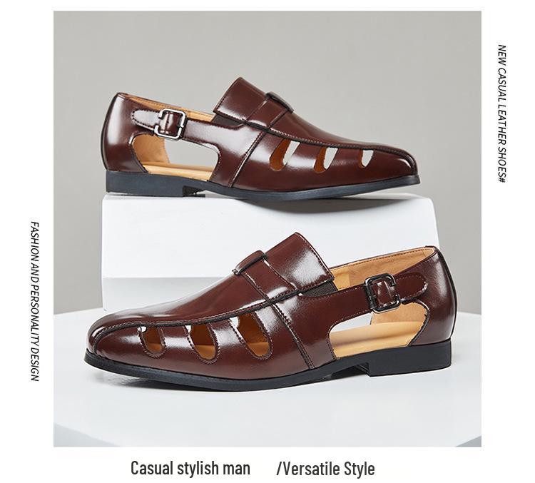 Herren Große Atmungsaktive Slip-on Fischer Sandalen - Sommerlich Lässig Europäischer & Amerikanischer Stil