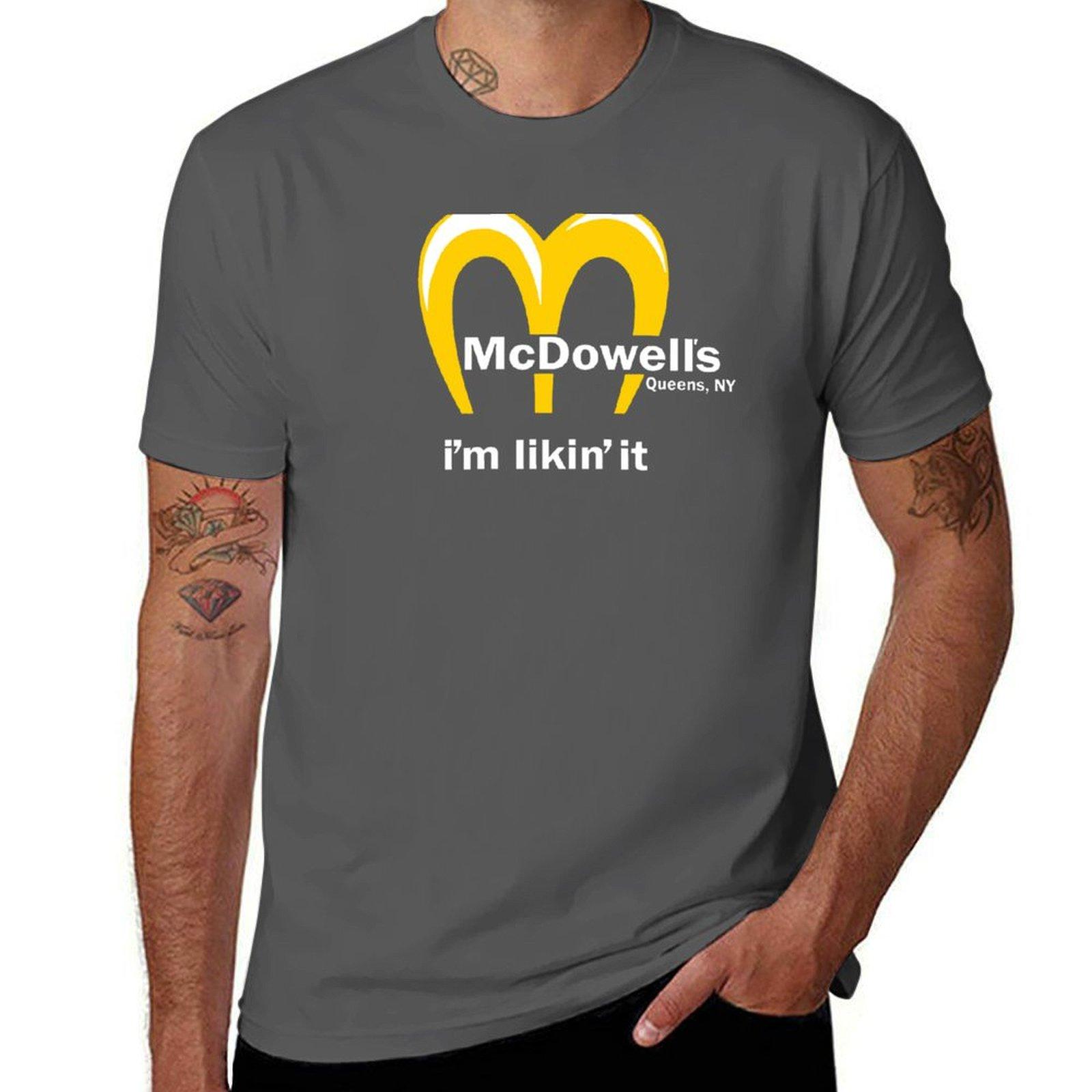 

McDowells - The Big Mick - Coming To America - Eddie Murphy Soul Glo T-Shirt Aesthetic clothing plain mens champion t shirts 4XL