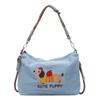 Canvas bag women's large capacity summer versatile messenger bag casual shoulder underarm bag commuter pillow bag