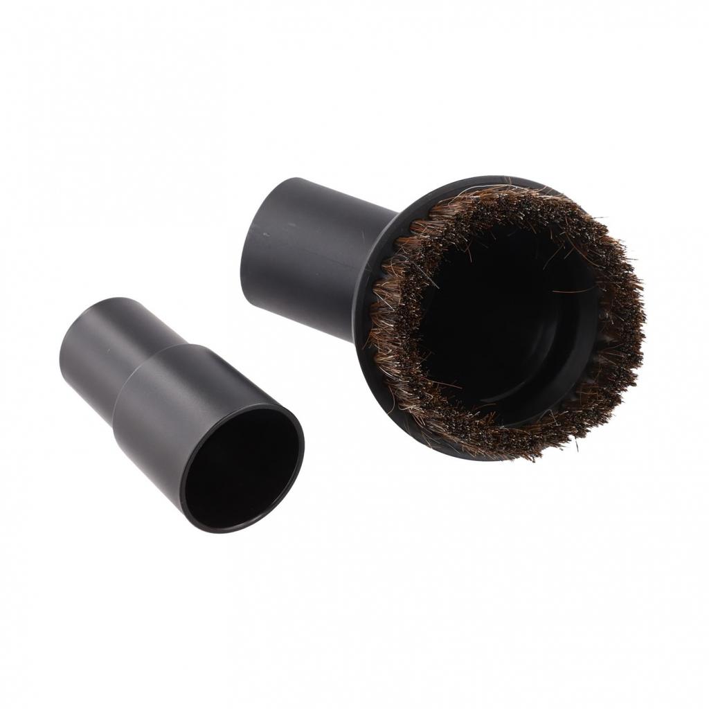 Captures Dust And Debris Horse Hair Brush Round Dusting Brush
