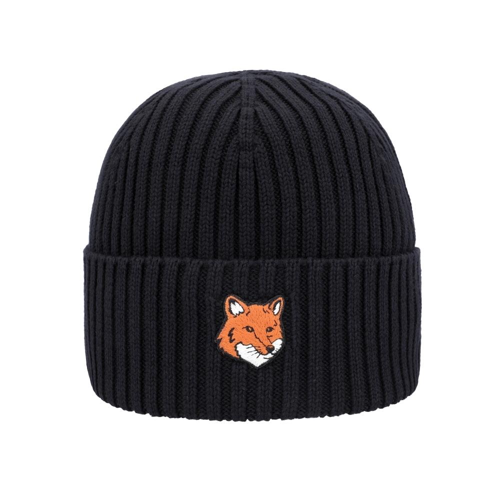 Maison Kitsune Bold Fox Head Beanie Pm06111kt1140 PM06111KT1140 P199