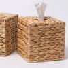 Bohemian Style Rattan Cube Tissue Box with Cover Tissue Holder  Bathroom