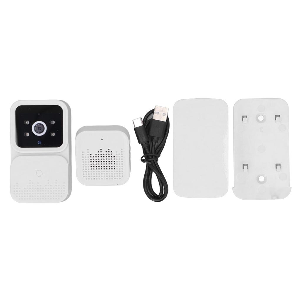 Wireless Doorbell Camera Ring Video Doorbell Camera 1080P HD 2 Way O Motion Detection Night