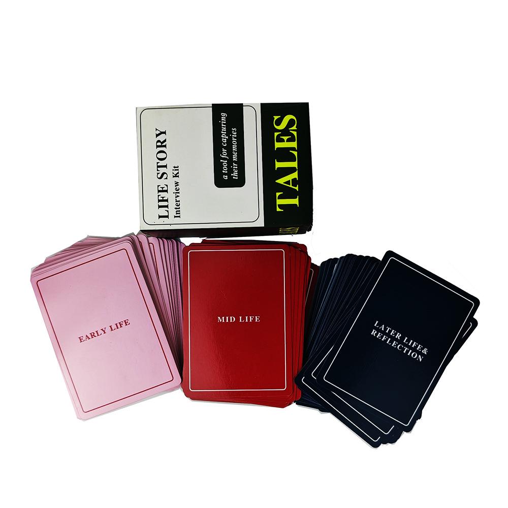 Life Story Interview Kit: Expert-Crafted Prompt Cards for Memory Preservation