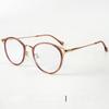 Fashion Flat Lens Eyeglasses With Tr Metal Frame For Daily Use And Gift
