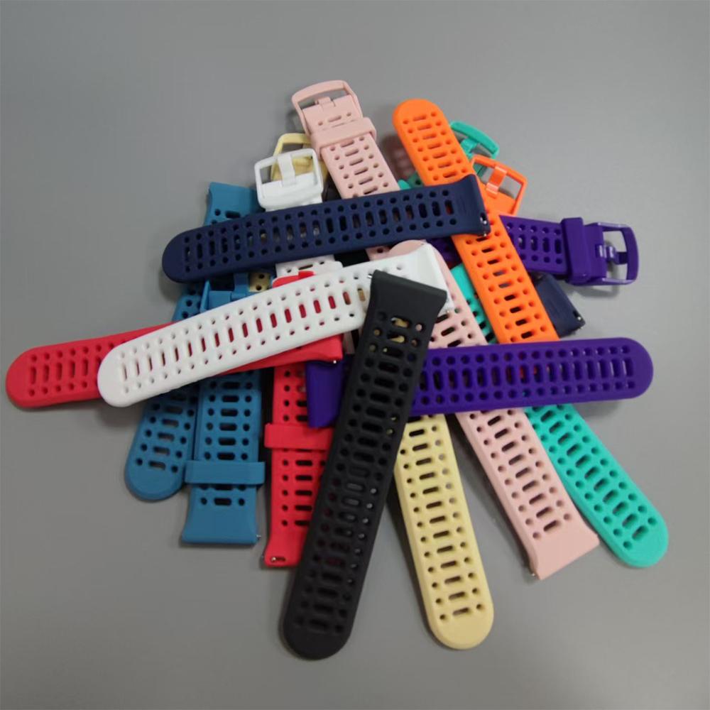 20mm 22mm Silicone Breathable Strap For COROS PACE Pro 3 2 Wrist Band For COROS APEX 42mm 46mm 2 Pro Sports Bracelet Accessories
