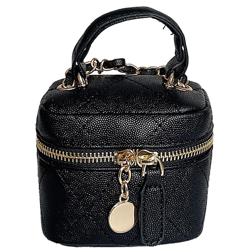 Stylish Mini Girls Bucket Bag Trendy Korean Chain Strap Fashion Accessory For Kids