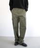 Paseleu Back Satin Straight Cargo Pants [Olive]