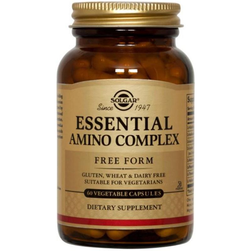 

Solgar Essential Amino Complex Vegetable Capsule Gluten Free Vegan Sugar Free
