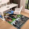 Yellows-tone Dutton Ranch Carpet, Chair Rug,Rug for Office Bedroom Living Rooms, Doormat Decor Fan Gift Christmas Gift