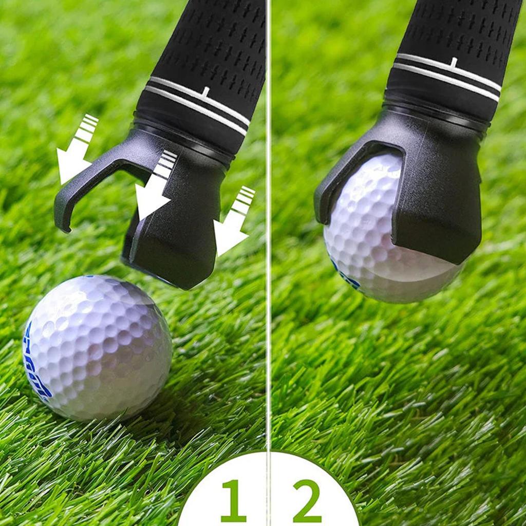Mini Pick Up Golf Ball Picker Upper Claw Put On Putter Grip Sport Training Accessories Retriever Claw Sucker Tool For Golf Sport
