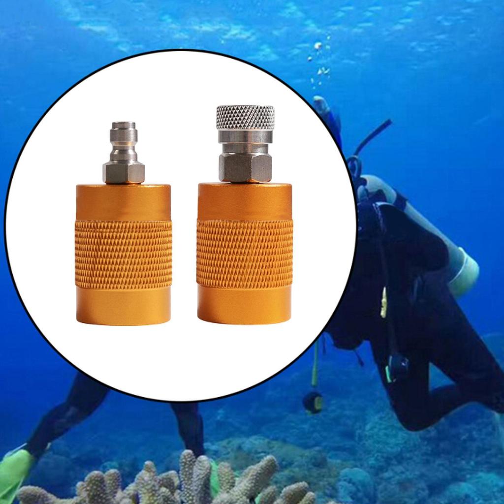Air Filling Station Valve Scuba Diving 8mm Quick Disconnect Coupler for Outdoors