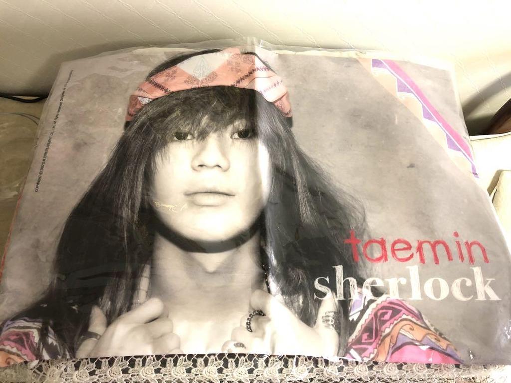 [USED] SHINee Taemin Korean Official Goods Pillowcase