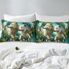 Wolf Duvet Cover Twin Dream Catcher Bedding Set for Kids Boys Girls Wild Adventure Comforter Cover Wild Animals Bedspread Cover
