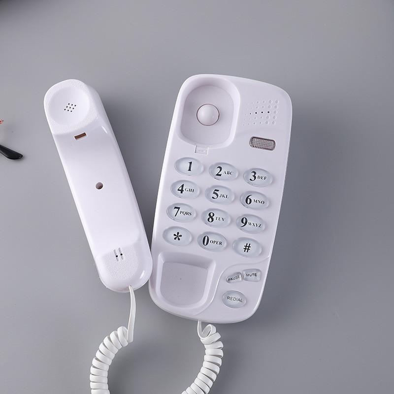 English Wall Mount Telephone With Basic Calling For Office Use