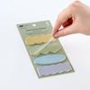 Hobonichi Hand Planner Tsuki No Iro Sticky Notes  Shape  6.9 3.35 Inches  Pack 1