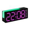 Digital Alarm Clock for Bedroom Desk Clock for Living Room Bedroom with Large Number,Dimmer,Loud Alarm Day of Week