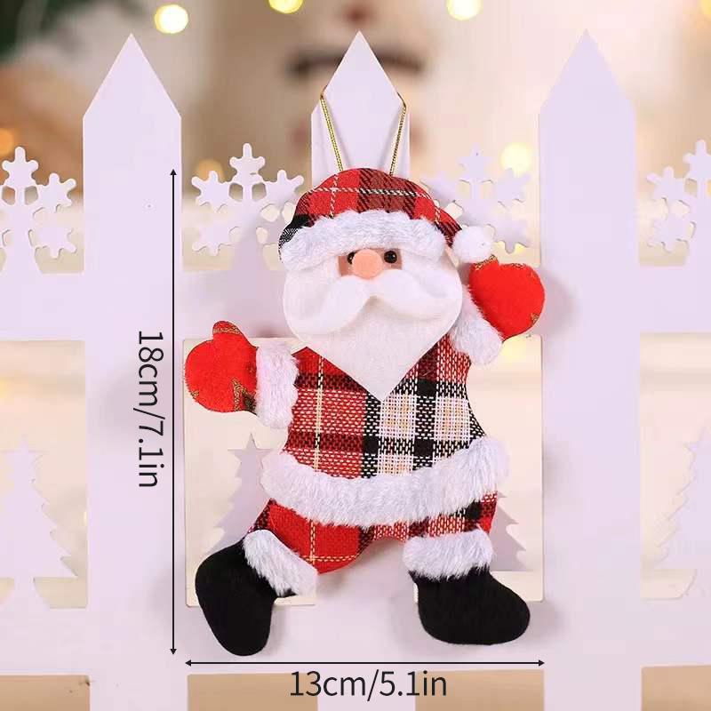 Christmas Dolls Christmas Ornaments  New Year Hanging Pendant Xmas Decor Christmas Gifts Doll Christmas Decorations Navidad