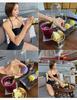 Korean-Style Sexy Bandage Bikini Set - Women's Three-Piece High-Waisted Swimsuit for Vacations and Hot Springs