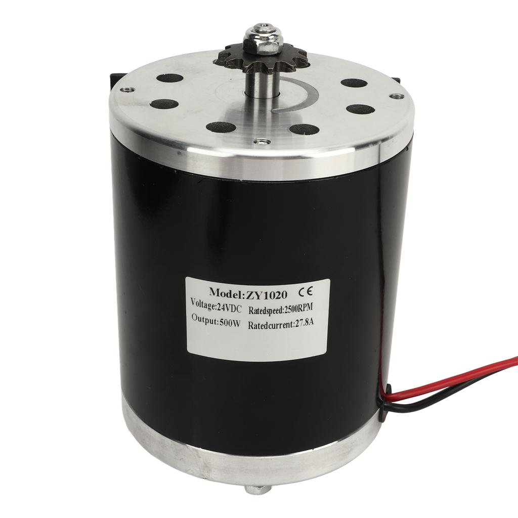 Kit Contrôleur de Moteur ZY1020 Kit Moteur Vélo Électrique 24V 500W 2500RPM Contrôleur de Moteur Haute Vitesse Accélérateur pour Scooter