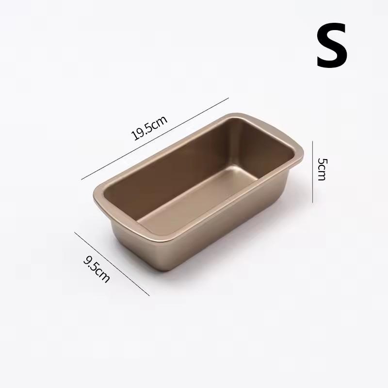 Rectangular Bread Cake Mold Carbon Steel Non-Stick Baking Pans Bread Cheese Oven Tray Square Loaf Toast Mould Kitchen Bakeware