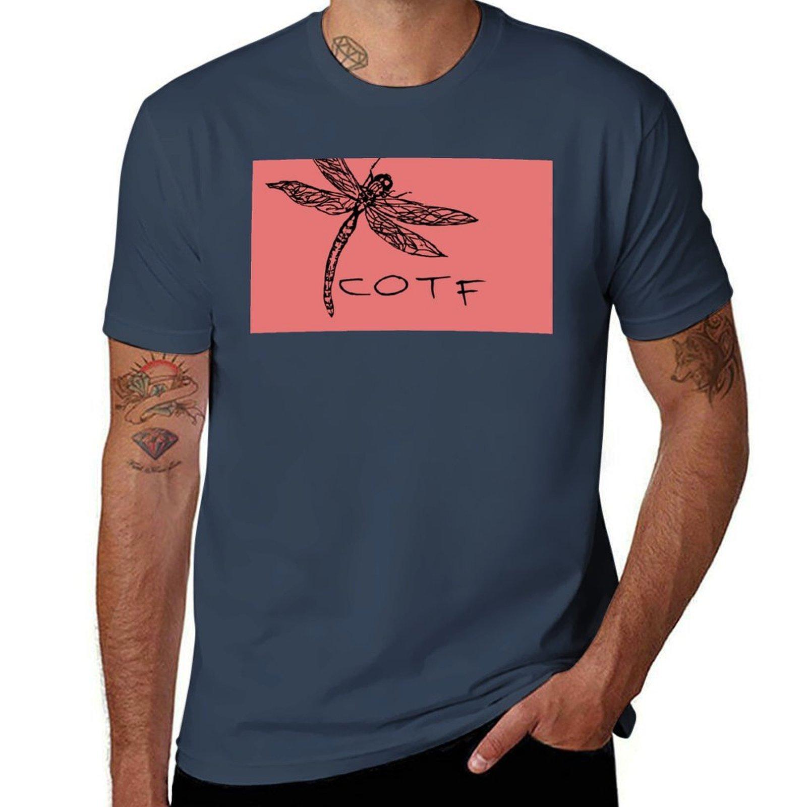 Pink COTF TShirt Basic All Season Solid TShirt S
