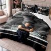 Fast And Furious 3Pcs Bedding Set Duvet Cover With Two Pillowcases For Bedroom Home Decoration