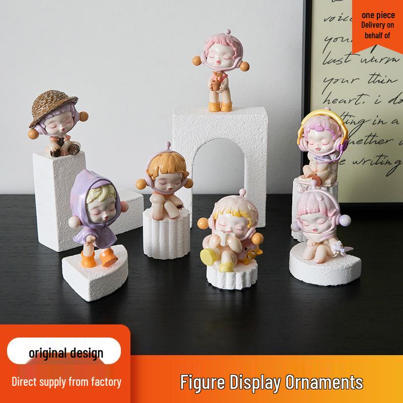 

Скандинавская геометрическая гипсовая фигурка: Ручная работа, Декоративное украшение и Реквизит для фото Petal Cylinder Small