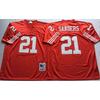 San Francisco 49ers Retro Embroidered NFL Football Jersey Men Women Cotton Blend Sportswear Training Casual Wear