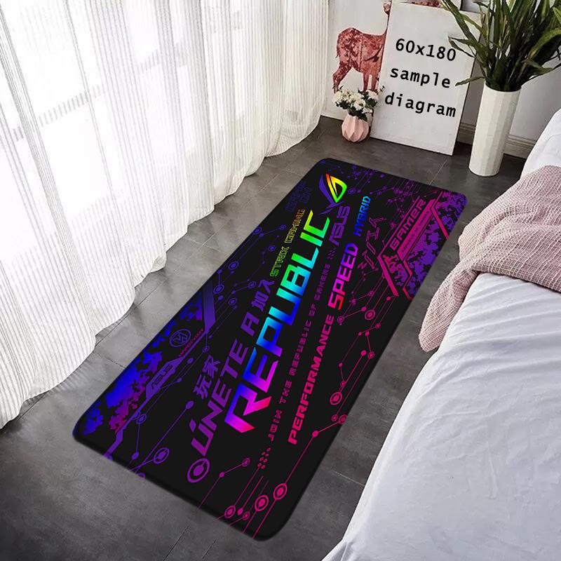 Door Mats Interior Foot Rug Rog Welcome Floor Mat for Entryway A-Asus Non-slip Hallway Carpet Kitchen Rugs Fluffy Home Decor