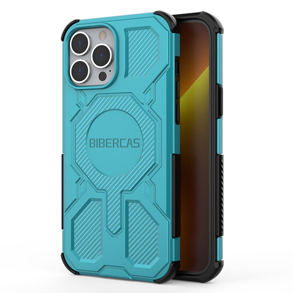 

BIBERCAS J-16 Series For iPhone 13 Pro Max Case Compatible with MagSafe Anti Drop TPU + PC Phone Cover C