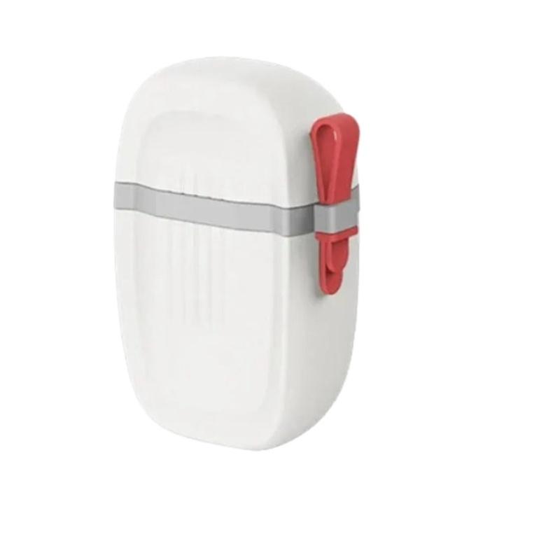 Fashion Portable Sealed Waterproof Soap Box for Travel, Hiking, and Camping - Draining Design