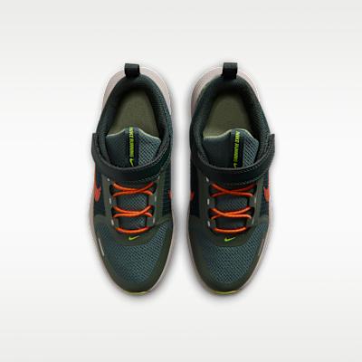Kids' Sneakers Nike Star Runner PS 'Black Spruce Green Camouflage Safety Orange'