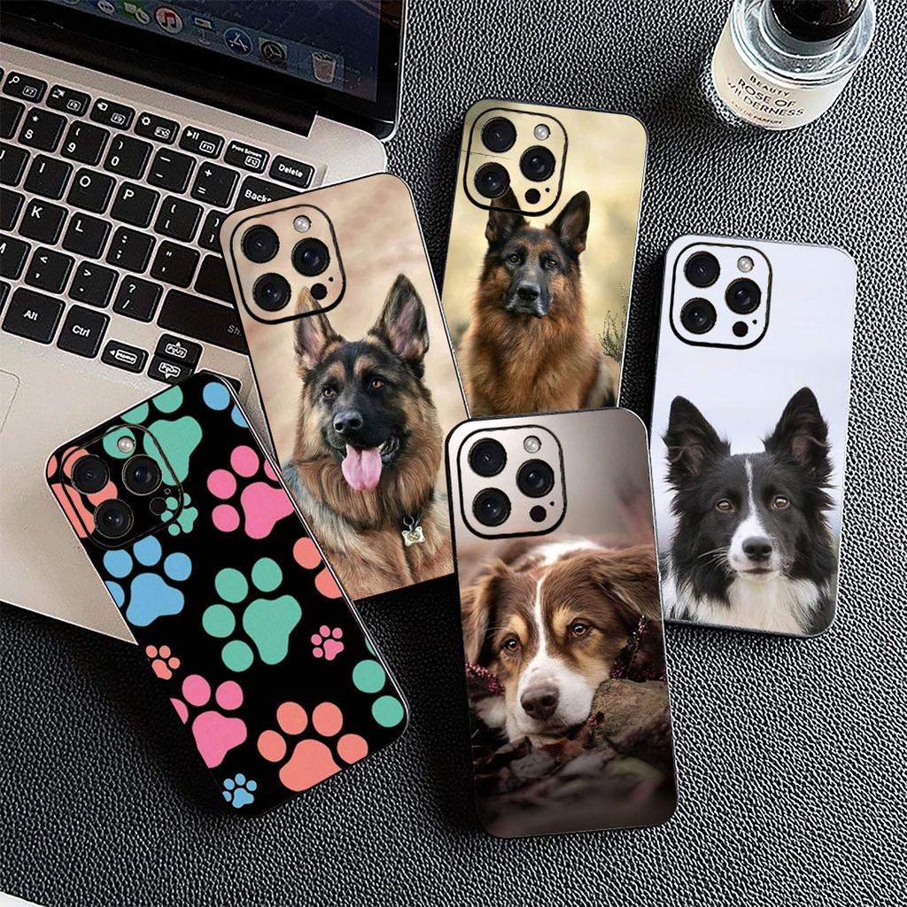 Cover German Shepherd Dog for Motorola Moto G86 G57 G67 G24 G15 G54 Power G13 G14 G34 G35 G45 G60 G53 G55 G64 G75 G72 Phone Case