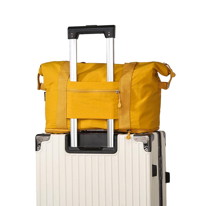 Rozszerzalna Torba Podróżna Damska: Plecak i torebka o dużej pojemności na krótkie wycieczki, jogę, sport i fitness