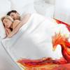 Posterized Phoenix Throw Blanket Soft Big Blankets and Throws Winter Beds Blankets For Baby Blankets