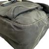 PRADA Triangle With logo Nylon Shoulder Bag black Nylon Used