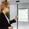 Fridge Calendar 2026-2027 for Refrigerator by StriveZen, 12x16 Inches, Large, Monthly, Magnetic, Vertical, January 26 - December 27, 24 Months, Space