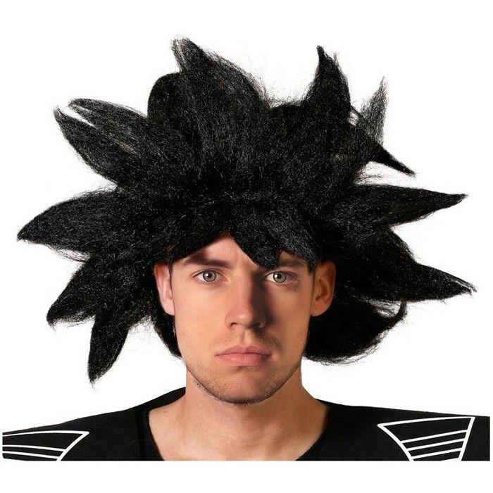 Pánská manga černá paruka