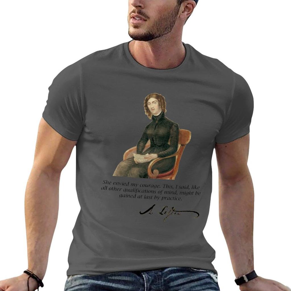 Anne Lister Courage T Shirt Tshirt Simple Casual Short Sleeve Tee